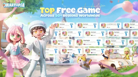 두근두근타운, iOS 인기 1위 연속 유지하며 글로벌 흥행