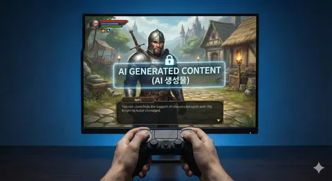 AI 기본법 시행 1주, 게임 업계 표시 의무 혼란 지속