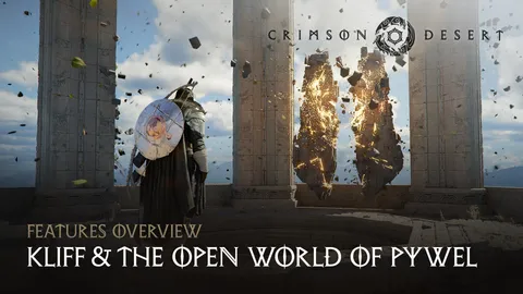 붉은사막, 파이웰 오픈월드 상세 프리뷰 영상 공개