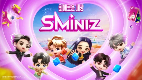 SMiniz, 글로벌 출시 직후 양대 마켓 인기 석권
