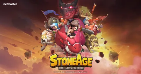 넷마블 '스톤에이지 키우기', 오늘 글로벌 정식 출시