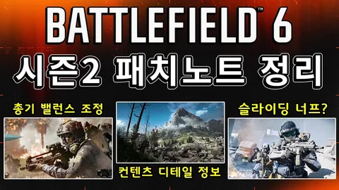 배틀필드6 시즌2 첫 패치, 솔로 BR 테스트 예고