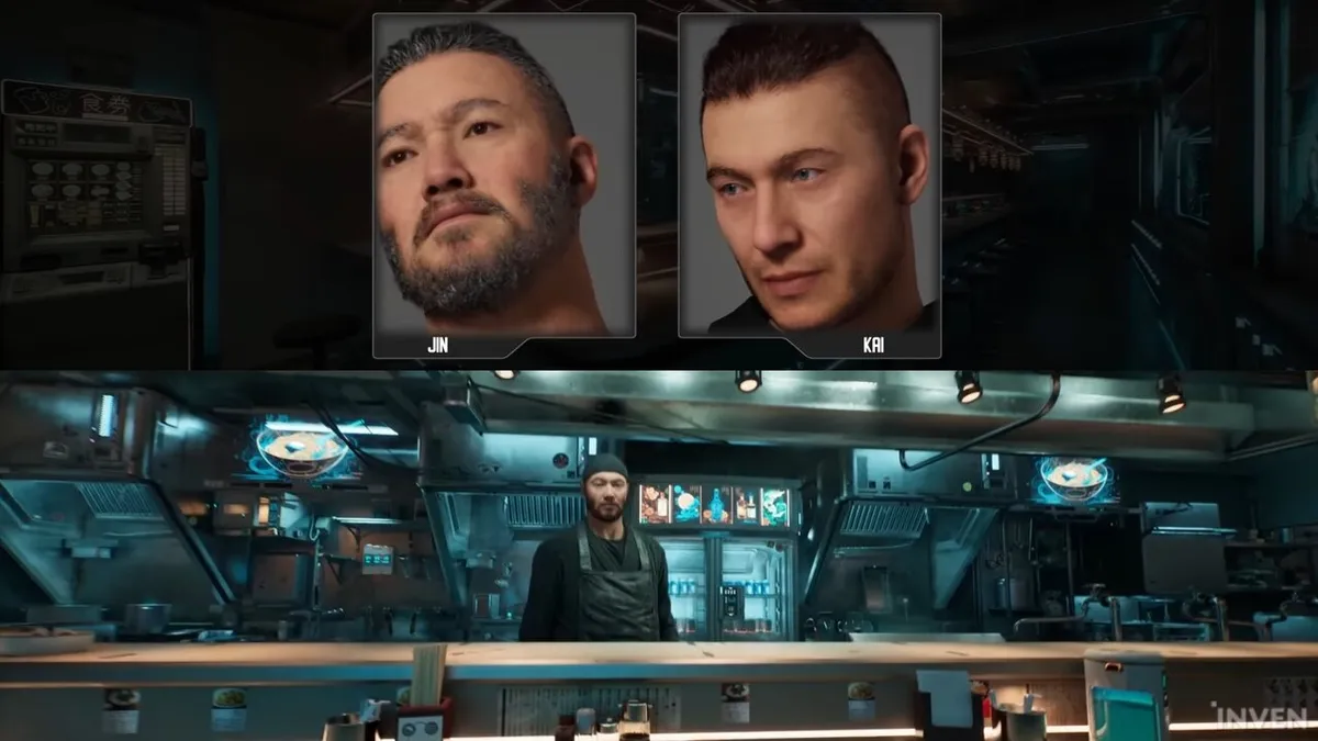 엔비디아 ACE for Games AI NPC 데모 영상 캡처