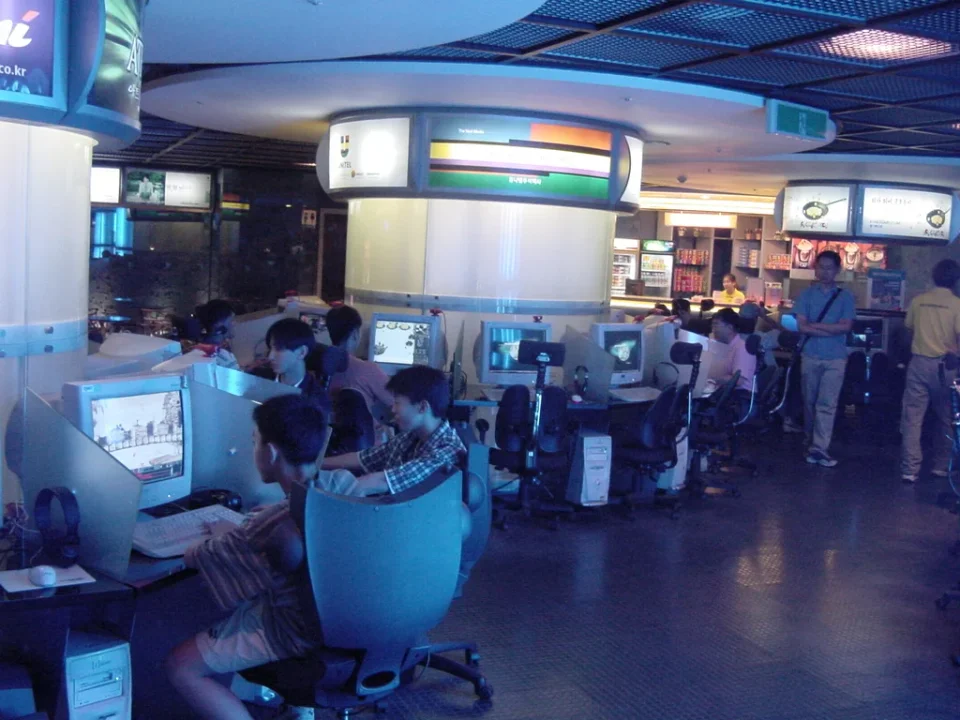 오락실 아케이드 게임기 박물관 내부