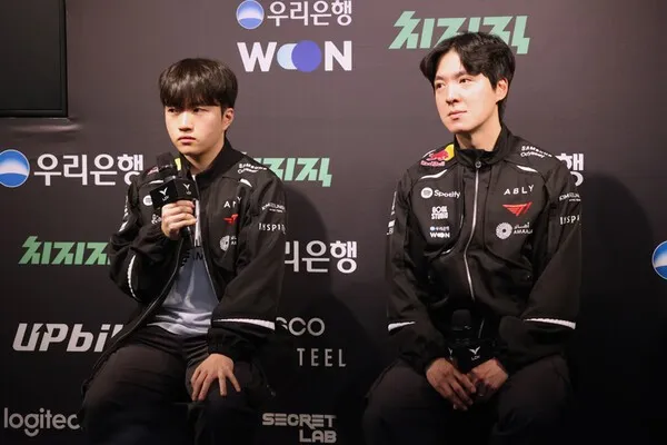 T1 LCK컵 슈퍼위크 승리 세리머니