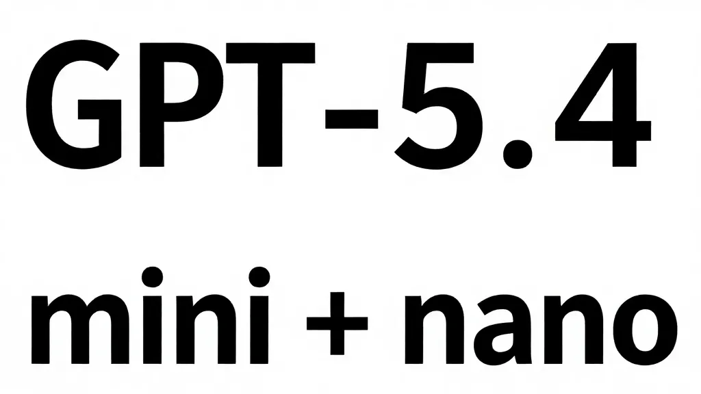 GPT-5.4 미니 나노 벤치마크 비교 차트