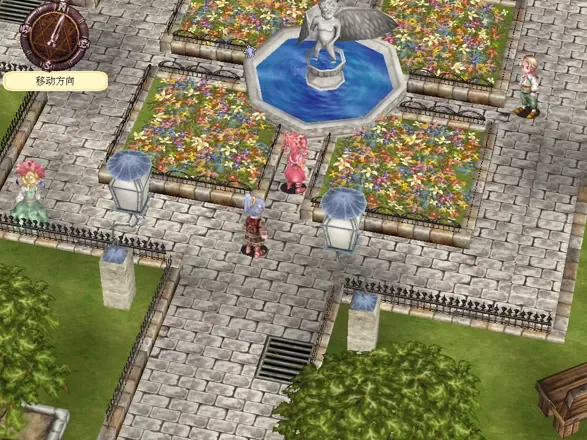 악튜러스 RPG 도시 탐험 게임플레이 스크린샷