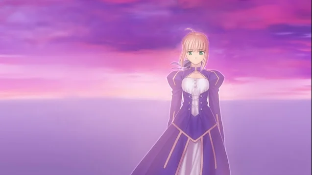 Fate stay night 세이버 아르토리아 캐릭터 일러스트