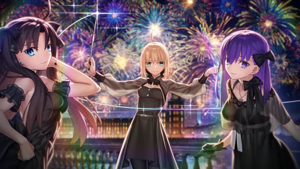 Fate stay night 20주년 기념 세이버 아르토리아 공식 키 비주얼