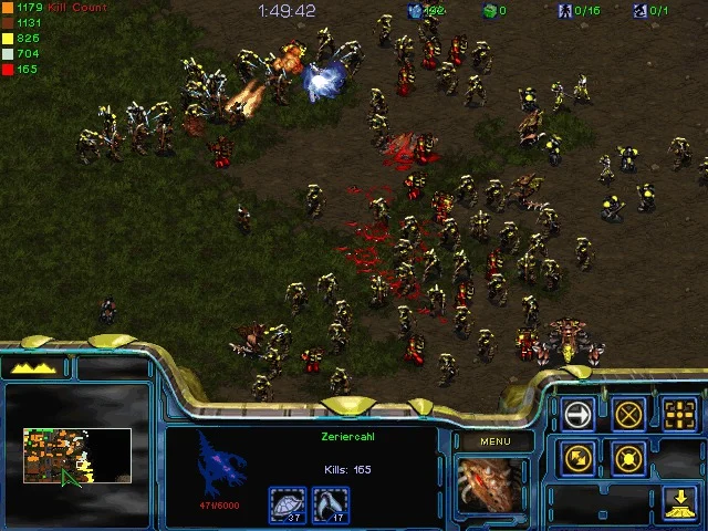 Aeon of Strife 스타크래프트 유즈맵 게임 화면